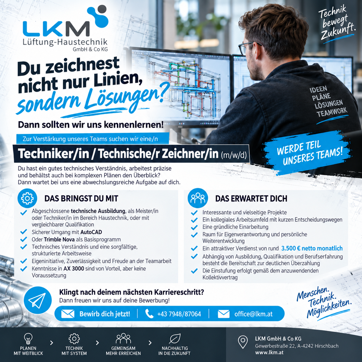 Techniker Technischer Zeichner_Insterat_2026.09.28